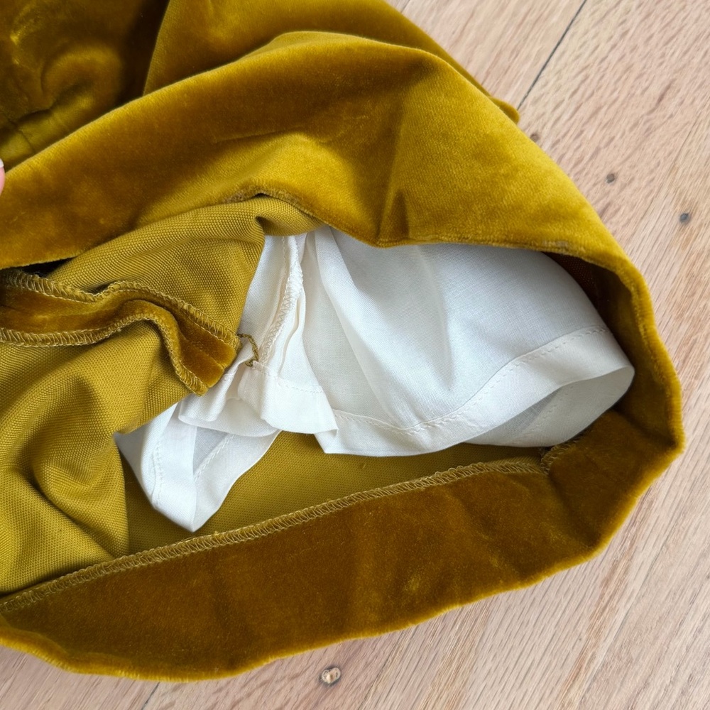 Sezane NWT Maria Dela Orden MDLO Paz Velour Sailor Wide Leg Pants Size 32 US 0 - Picture 8 of 15